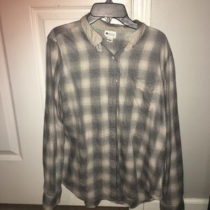 Stylus Gray Button Down